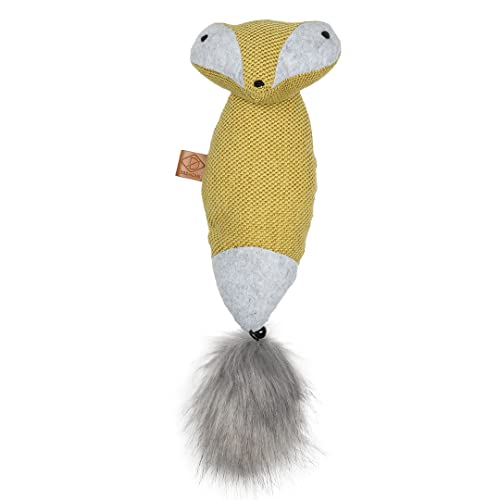 D&D Home, Rocco Catnip Plüschtier, 40 cm aus weichem Chenille-Stoff, buschiger Schwanz mit Glöckchen, mit einem Beutel Katzenminze, lustiges Design in Raupenform D&D Home, Rocco Catnip Plüschtier, 40 cm aus weichem Chenille-Stoff, buschiger Schwanz mit Glöckchen, mit einem Beutel Katzenminze, lustiges Design in Raupenform von D&D Home