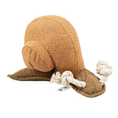 D&D Home, Sheldon Hundespielzeug aus Chenille, 25 x 12 x 20 cm, Braun, Antennen aus geknotetem Seil, Quietschelement in Kreppform, robuster Innenstoff, niederländisches Design D&D Home, Sheldon Hundespielzeug aus Chenille, 25 x 12 x 20 cm, Braun, Antennen aus geknotetem Seil, Quietschelement in Kreppform, robuster Innenstoff, niederländisches Design von D&D Home