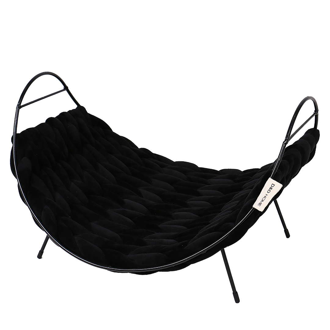 D&D Katzenbett Baily Fleece - schwarz - 50x45x25cm D&D Katzenbett Baily Fleece - schwarz - 50x45x25cm von D&D Home