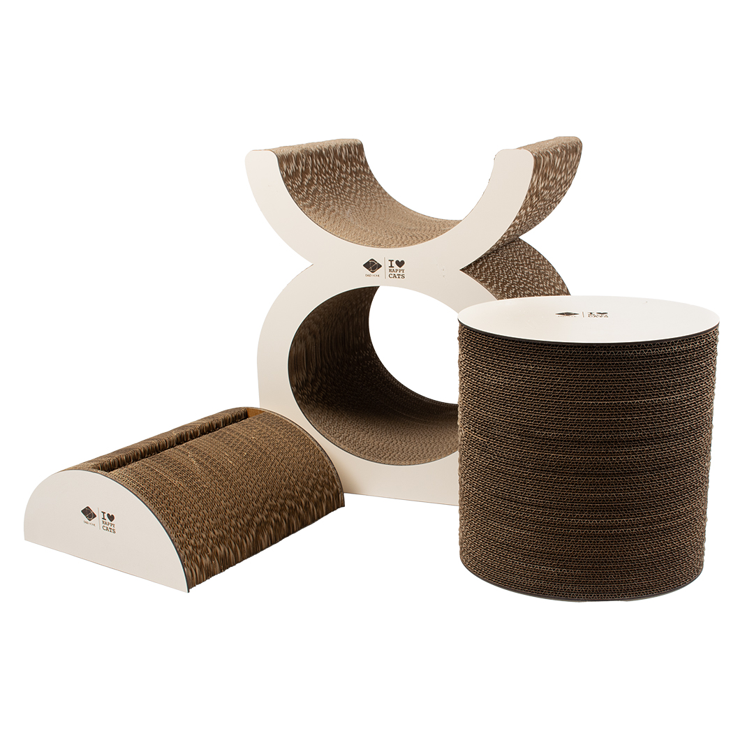 D&D Kratzplayground Faye dreiteilig - braun/beige D&D Kratzplayground Faye dreiteilig - braun/beige von D&D Home