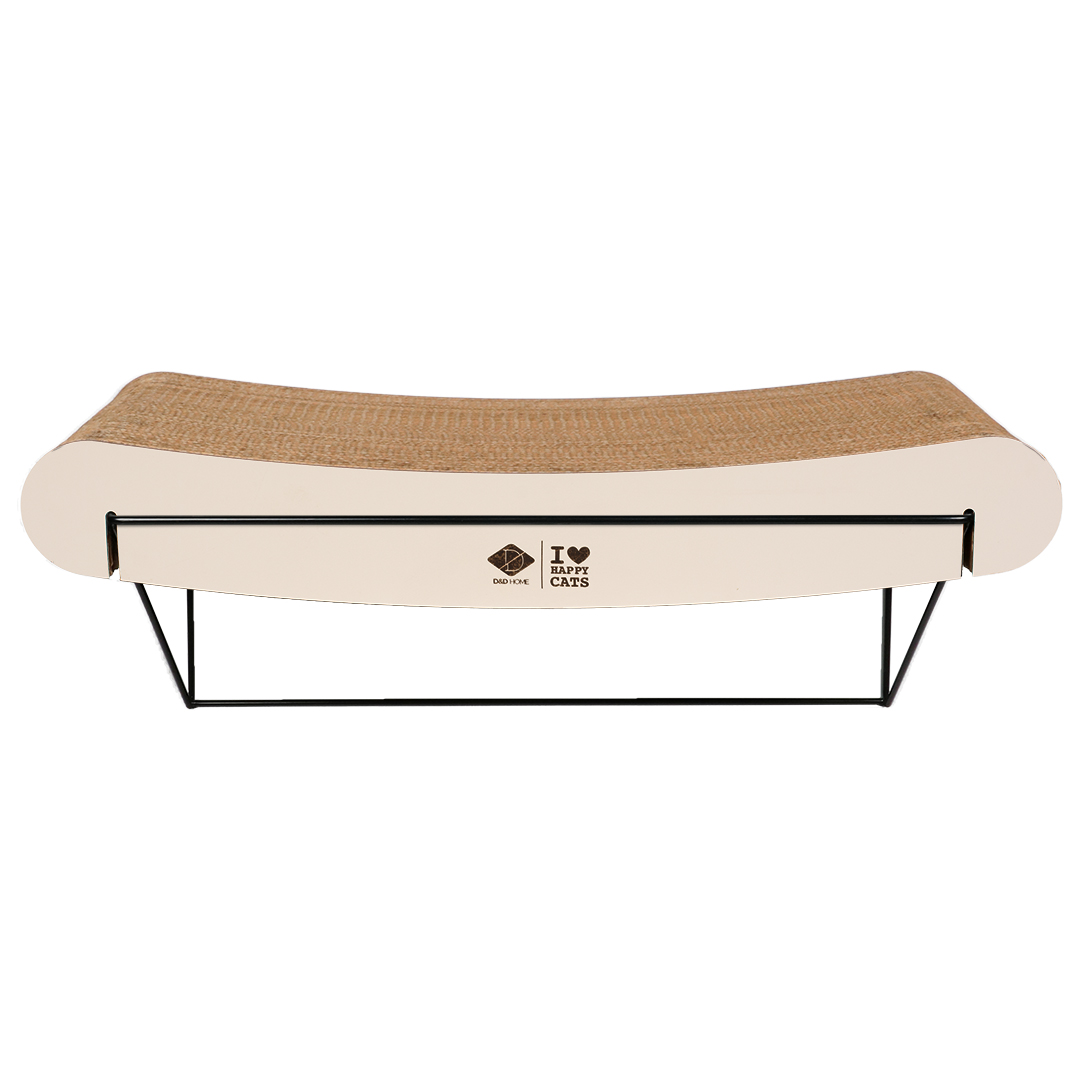 D&D gebogenes Wandregal aus Pappe David - braun/beige D&D gebogenes Wandregal aus Pappe David - braun/beige von D&D Home