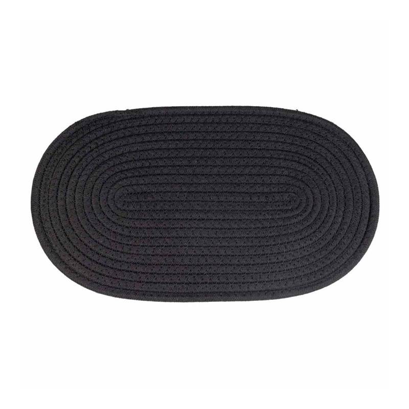 D&D Home Phil Napfunterlage schwarz 35 x 20 x 1 cm von D&D