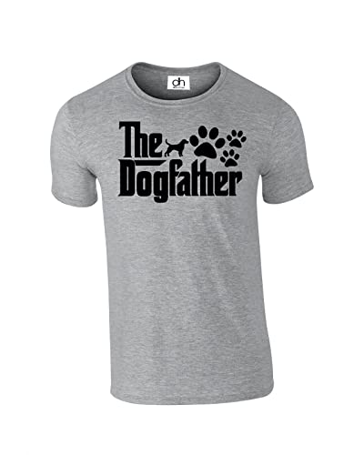 T-Shirt mit Aufschrift "The Dog Father Dad", Vatertag, Geschenk für Haustierliebhaber, lustiges Cartoon-Meme-T-Shirt T-Shirt mit Aufschrift "The Dog Father Dad", Vatertag, Geschenk für Haustierliebhaber, lustiges Cartoon-Meme-T-Shirt von D&H CLOTHING UK