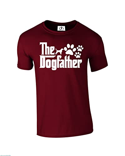 T-Shirt mit Aufschrift "The Dog Father Dad", Vatertag, Geschenk für Haustierliebhaber, lustiges Cartoon-Meme-T-Shirt T-Shirt mit Aufschrift "The Dog Father Dad", Vatertag, Geschenk für Haustierliebhaber, lustiges Cartoon-Meme-T-Shirt von D&H CLOTHING UK