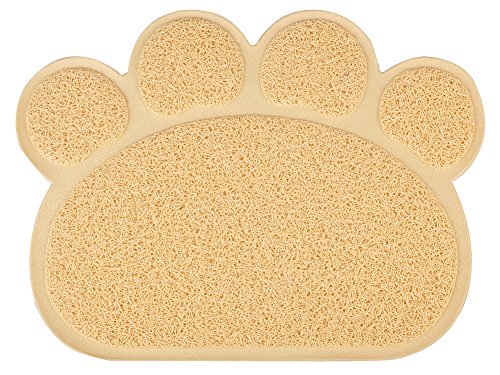 DM Katzentoilette, Pfotenform, 10 Farben erhältlich, 40 x 29 cm, pfirsichfarben DM Katzentoilette, Pfotenform, 10 Farben erhältlich, 40 x 29 cm, pfirsichfarben von D&M