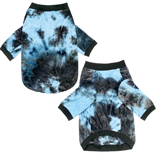 D.E.E Hunde-Shirts aus Baumwolle, groß, Batikfärbung, leicht, für Mädchen und Jungen, Größe L, Schwarz, Größe S D.E.E Hunde-Shirts aus Baumwolle, groß, Batikfärbung, leicht, für Mädchen und Jungen, Größe L, Schwarz, Größe S von D.E.E