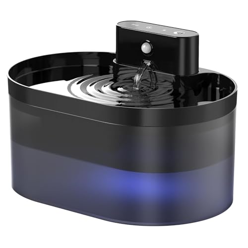 Cats Water Fountain 2.2L Batterie Betrieben Automatisch Haustiertrinkenteiler Mit Bewegungssensoren Zum Fremden Sauberes Wasser Cats Water Fountain 2.2L Batterie Betrieben Automatisch Haustiertrinkenteiler Mit Bewegungssensoren Zum Fremden Sauberes Wasser von DABAIXIONG