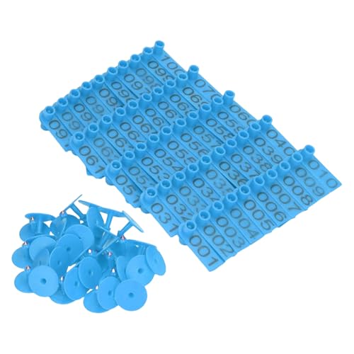 DABAIXIONG 100Lots Viehstock Ohrconcon Klemme Schafeidentifikation Zucht Und Management Tool Geeignet Für Viehschweine Schaf Kuhohr Ohr Marke Geeignet von DABAIXIONG