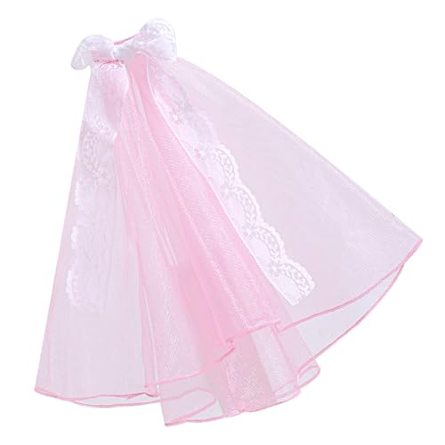 DABAIXIONG Dekorative Haustier Schleier Hunde Katzen Kopfbedeckung Braut Kostüm Spitze Hochzeit Hundehaar Clip Süße Katzen Accessoires von DABAIXIONG