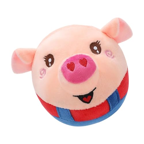 DABAIXIONG Vibrierendes Plüschhamster Hund Spielzeug Mit Interaktivem Sprung Und Sound Necken Ball Spaß Übung Spielzeug Aktives Haustier DABAIXIONG Vibrierendes Plüschhamster Hund Spielzeug Mit Interaktivem Sprung Und Sound Necken Ball Spaß Übung Spielzeug Aktives Haustier von DABAIXIONG