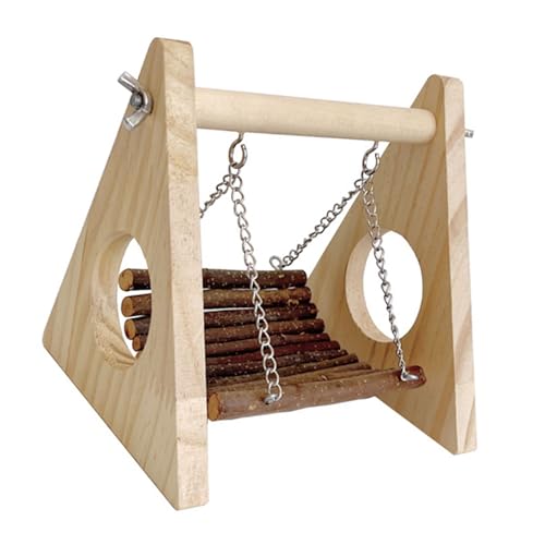 Stabile Eisenkette Suspendierte Hängemattenholz Für Kleine Für Vögel Und Hamster Scratchplattform Stabile Eisenkette Suspendierte Hängemattenholz Für Kleine Für Vögel Und Hamster Scratchplattform von DABAIXIONG