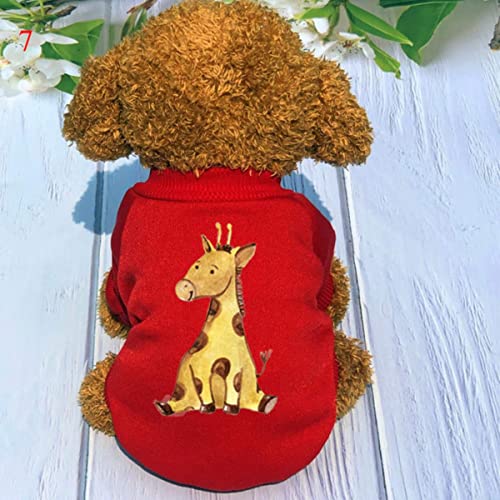 Karton-Haustier-Hundebekleidung für Hunde Haustiere Kleidung kleine mittlere Hundehemden Winter-Haustier-Kapuzenpullis für Hunde Kostüm Chihuahua-Katzen-Kleidung Karton-Haustier-Hundebekleidung für Hunde Haustiere Kleidung kleine mittlere Hundehemden Winter-Haustier-Kapuzenpullis für Hunde Kostüm Chihuahua-Katzen-Kleidung von DACCU