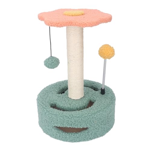 DADEA 13,98 Zoll Sisal-Kratzbaumturm, Katzenpfostenkratzer mit Plüschball, Stabile Kratzbäume, Interaktiver Kratzbaum-Katzenpfosten, Interessanter Katzenkletterturm für Kätzchen DADEA 13,98 Zoll Sisal-Kratzbaumturm, Katzenpfostenkratzer mit Plüschball, Stabile Kratzbäume, Interaktiver Kratzbaum-Katzenpfosten, Interessanter Katzenkletterturm für Kätzchen von DADEA
