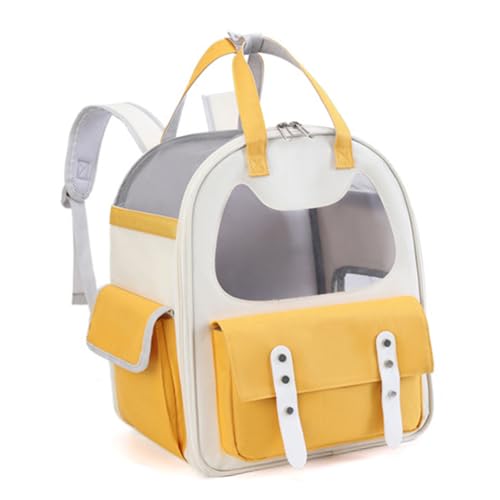 DADEA Haustier-Rucksack, Atmungsaktiv, Großer Katzenrucksack mit Griff, Niedlicher Katzenträger, Stilvoller Katzenträger-Rucksack, Katzentasche, Mehrzweck-Katzenträger für DADEA Haustier-Rucksack, Atmungsaktiv, Großer Katzenrucksack mit Griff, Niedlicher Katzenträger, Stilvoller Katzenträger-Rucksack, Katzentasche, Mehrzweck-Katzenträger für von DADEA