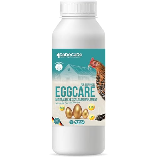 DADECARE Eggcare Vogelkalzium, 1 l, mit Mineralien und Vitaminen, gesunde Eier und robuste Schalen, stärkt die Knochen, geeignet für alle Entwicklungsstadien DADECARE Eggcare Vogelkalzium, 1 l, mit Mineralien und Vitaminen, gesunde Eier und robuste Schalen, stärkt die Knochen, geeignet für alle Entwicklungsstadien von DADECARE