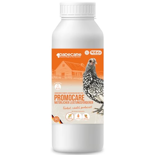 DADECARE Promocare – Multivitamin-Promotor 1 l für Geflügel und Zierpflanzen – Multivitamin-Aviar mit Aminosäuren und Antioxidantien – Vitamine für Geflügel in flüssiger Lösung von DADECARE