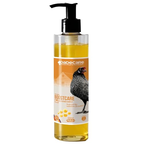 Hühner Vitamine 6-in-1 500ml | Vitamin A-E-D-C-B-K für Hühner Winter & Mauserhilfe | Ergänzendes Futter für Hühner, Küken und Exoten | Vitamin ADEC + mit Dosierer Hühner Vitamine 6-in-1 500ml | Vitamin A-E-D-C-B-K für Hühner Winter & Mauserhilfe | Ergänzendes Futter für Hühner, Küken und Exoten | Vitamin ADEC + mit Dosierer von DADECARE