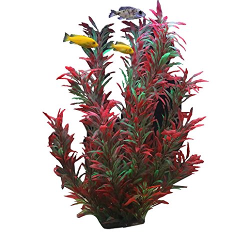 DAEDALUS® Künstliche Aquarium-Pflanze aus Kunststoff für Aquarien, Dekoration, Landschaftsbau, Ornament aus Kunststoff von DAEDALUS