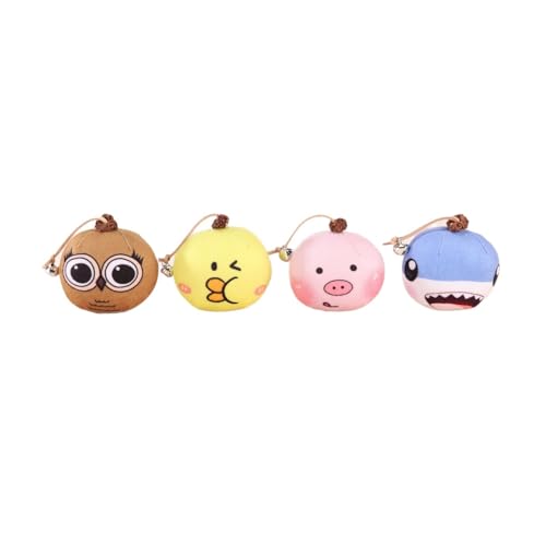 DAFORERAL Cat Rolling Ball Selbstunterhaltung Spielzeug mit Katzenminze, weichem Plüsch und Glocke, pixelperfekter Druck, sicher und ungiftig, 4er Set - Interaktiver Spaß für Katzen DAFORERAL Cat Rolling Ball Selbstunterhaltung Spielzeug mit Katzenminze, weichem Plüsch und Glocke, pixelperfekter Druck, sicher und ungiftig, 4er Set - Interaktiver Spaß für Katzen von DAFORERAL