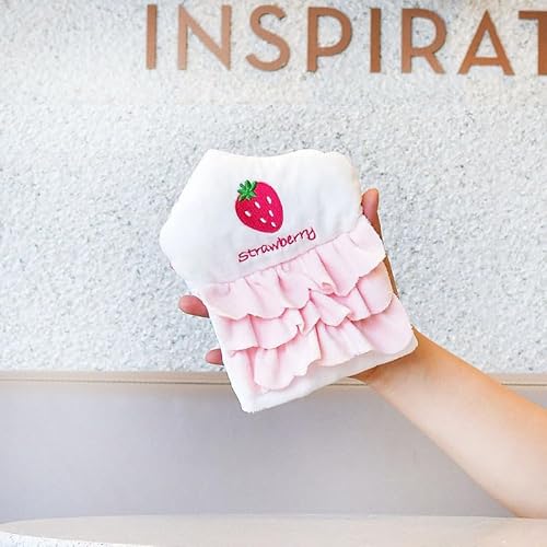 DAFORERAL Hund Schnüffelanreicherung Spielzeug Burger Pommes Kuchen Form mit Quietscher und Knisterpapier, Leckerli Verstecken Puzzle Spielzeug für kleine Hunde und Welpen (Kuchen) von DAFORERAL