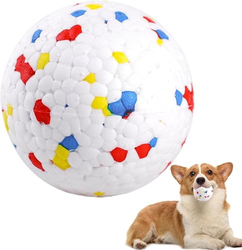 DAFORERAL Hundespielzeug für Haustiere, Tennisball für aggressive Kauer, langlebige Beißbälle für Hunde, Kauspielzeug, Hüpfball für kleine, mittelgroße und große Hunde, Training und Spielen von DAFORERAL