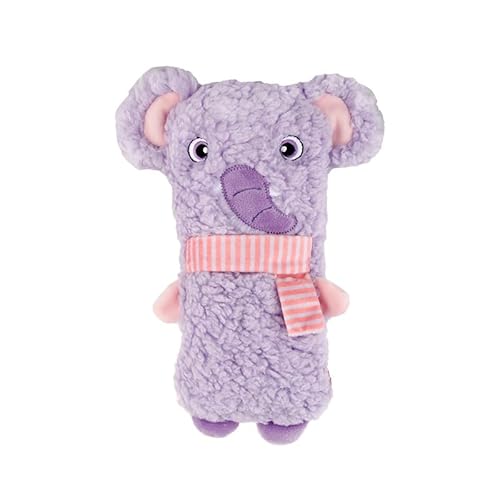 DAFORERAL Katzen-Crinkle-Spielzeug-Kissen, langer Plüsch-Kaukicker für Indoor-Katzen, lindert Langeweile und Angst, verbessert die Zahngesundheit, weicher strukturierter Stoff zum Kuscheln (Elefant) DAFORERAL Katzen-Crinkle-Spielzeug-Kissen, langer Plüsch-Kaukicker für Indoor-Katzen, lindert Langeweile und Angst, verbessert die Zahngesundheit, weicher strukturierter Stoff zum Kuscheln (Elefant) von DAFORERAL