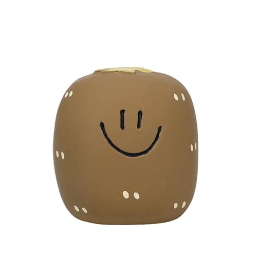 DAFORERAL Mini Fruit Latex Quietschendes Hundespielzeug – weiches und kaubares Welpenspielzeug – sanft zu den Zähnen – interaktiv & federnd – ideal für kleine Hunde und Welpen (Kiwi) von DAFORERAL