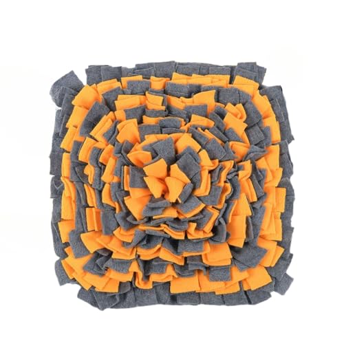 DAFORERAL Mini-Schnüffelmatte für kleine Haustiere, interaktives Nasenarbeitsspielzeug für Kaninchen, Hamster, Hunde, lustiges Futterpad für Langeweile und Energiefreisetzung (A02) von DAFORERAL