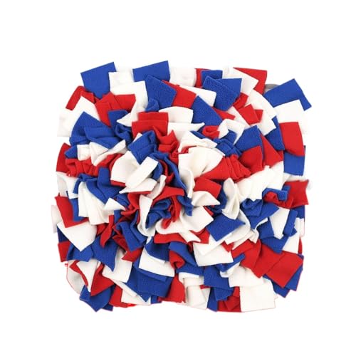 DAFORERAL Mini-Schnüffelmatte für kleine Haustiere, interaktives Nasenarbeitsspielzeug für Kaninchen, Hamster, Hunde, lustiges Futterpad für Langeweile und Energiefreisetzung (A03) von DAFORERAL