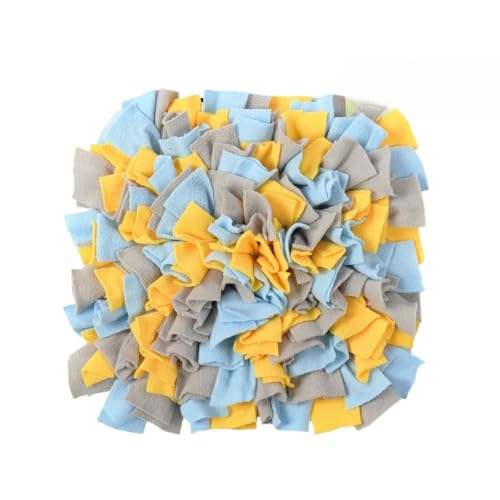 DAFORERAL Mini-Schnüffelmatte für kleine Haustiere, interaktives Nasenarbeitsspielzeug für Kaninchen, Hamster, Hunde, lustiges Futterpad für Langeweile und Energiefreisetzung (A05) von DAFORERAL