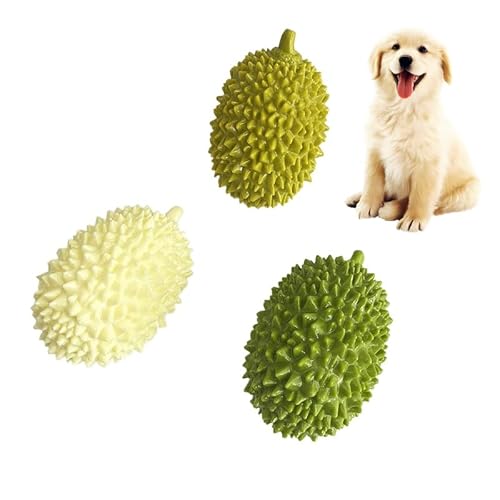 DAFORERAL New TPR Durian Quietschendes Hundespielzeug - Ultra langlebig & kaufest, interaktives Trainingsspielzeug, 3er-Pack DAFORERAL New TPR Durian Quietschendes Hundespielzeug - Ultra langlebig & kaufest, interaktives Trainingsspielzeug, 3er-Pack von DAFORERAL