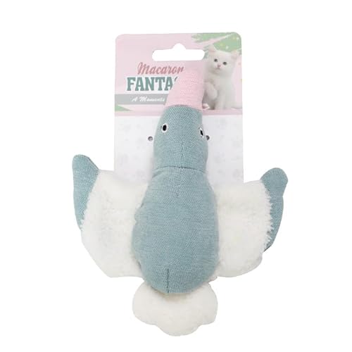 DAFORERAL Plüsch Katzenminze Katzenspielzeug für Indoor-Katzen, weicher wolkenähnlicher Stoff, niedliches Tierdesign, kaufestes Selbstspielspielzeug, interaktives Haustierspielzeug für Langeweile (V6) DAFORERAL Plüsch Katzenminze Katzenspielzeug für Indoor-Katzen, weicher wolkenähnlicher Stoff, niedliches Tierdesign, kaufestes Selbstspielspielzeug, interaktives Haustierspielzeug für Langeweile (V6) von DAFORERAL