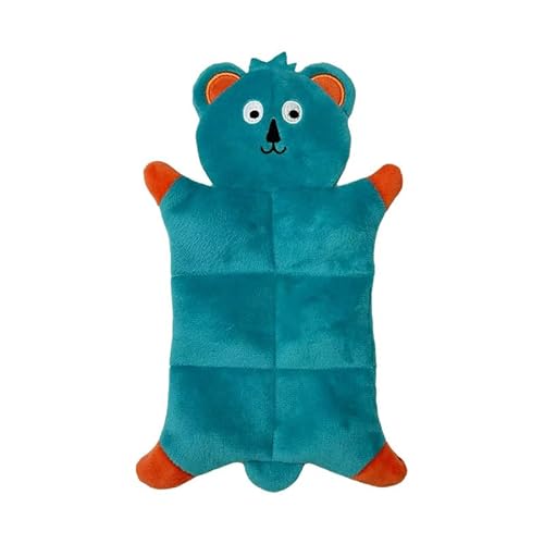 DAFORERAL Plüschspielzeug für Hunde und Katzen, niedliche Tierform, 16 x 30 cm, Kau- und Zerrspielzeug mit Quietscher, weiches bissfestes interaktives Spielspielzeug (Koala) von DAFORERAL