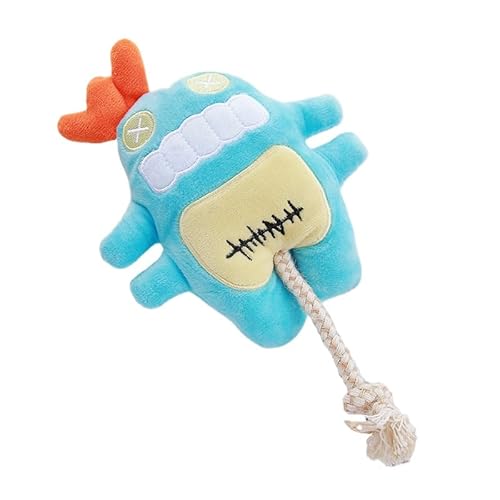 DAFORERAL Sea Monster Baumwollseil Haustierspielzeug, interaktives Zerren und Kauen Plüsch für Welpen und kleine Hunde, langlebiges weiches Spielzeug für Katzen und Hunde, lustiges Indoor-Spielen, um DAFORERAL Sea Monster Baumwollseil Haustierspielzeug, interaktives Zerren und Kauen Plüsch für Welpen und kleine Hunde, langlebiges weiches Spielzeug für Katzen und Hunde, lustiges Indoor-Spielen, um von DAFORERAL