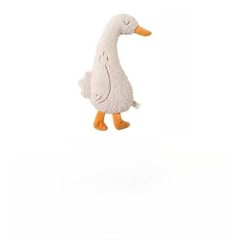 DAFORERAL Teddy Fleece Plüsch Haustier Spielzeug für Katzen und Hunde, Tierform Knistergeräusch mit Katzenminze, Weiches Kauspielzeug für Welpen und Kätzchen (Ente) von DAFORERAL