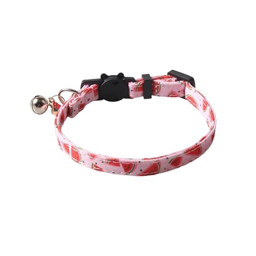 Katzenhalsband mit Fliege im britischen Gentleman-Stil, mit Glöckchen, verstellbare Größe 18–28 cm, handgefertigte Nähte, Anti-Erstickungs-Sicherheitsschnalle (A09) von DAFORERAL