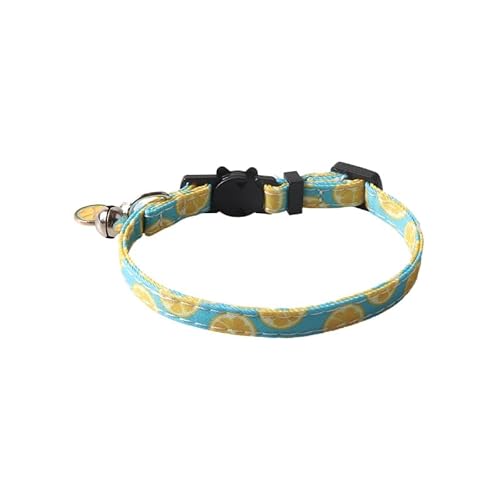 Katzenhalsband mit Fliege im britischen Gentleman-Stil, mit Glöckchen, verstellbare Größe 18–28 cm, handgefertigte Nähte, Anti-Erstickungs-Sicherheitsschnalle (A11) von DAFORERAL
