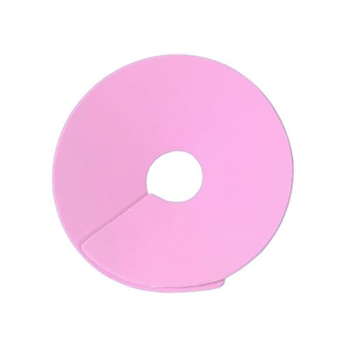 Papageien & kleine Haustiere Genesungshalsband, verstellbares elisabethanisches Halsband für Vögel, Hamster, Kaninchen, Anti-Biss & Anti-Picking-Federschutz (M,Rosa) von DAFORERAL