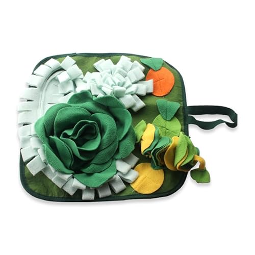Schnüffelmatte für kleine Haustiere und Welpen, 45 × 45 cm, Fleece-Fütterungsunterlage mit rutschfester Unterseite, langsame Fütterung, Anreicherungsmatte für Kaninchen, Meerschweinchen, Katzen (V1) Schnüffelmatte für kleine Haustiere und Welpen, 45 × 45 cm, Fleece-Fütterungsunterlage mit rutschfester Unterseite, langsame Fütterung, Anreicherungsmatte für Kaninchen, Meerschweinchen, Katzen (V1) von DAFORERAL