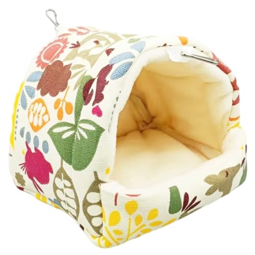 DAGLLGEW Vogelnest, Flauschiges, warmes Winternest für Sittiche, 22, 1 x 20, 1 cm, süßes Muster, Hängematte zum Aufhängen mit Haken für Sittiche, Nymphensittiche, Conures, Unzertrennliche DAGLLGEW Vogelnest, Flauschiges, warmes Winternest für Sittiche, 22, 1 x 20, 1 cm, süßes Muster, Hängematte zum Aufhängen mit Haken für Sittiche, Nymphensittiche, Conures, Unzertrennliche von DAGLLGEW