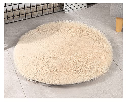 DAIHAN Weiche und Warme Flauschig Hundematten,Haustierdecken Katzenmatten Plüsch Runde Hundedecke Haustierdecke Katzendecke Kissenauflage Schlafmatte Haustiermatte für Kiste Khaki 40cm DAIHAN Weiche und Warme Flauschig Hundematten,Haustierdecken Katzenmatten Plüsch Runde Hundedecke Haustierdecke Katzendecke Kissenauflage Schlafmatte Haustiermatte für Kiste Khaki 40cm von DAIHAN