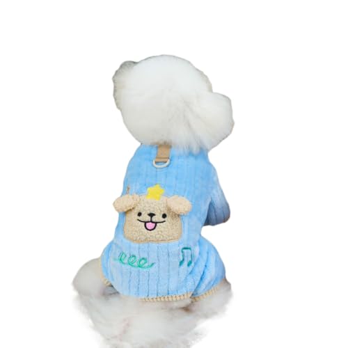 Hund Pullover Hund Kleidung Fleece Warme Welpe Sweatshirt Hunde Mäntel Pyjamas Katze Bekleidung Weich Hundekleidun Hunde Sweatshirt Hundepullover,Blau,M Hund Pullover Hund Kleidung Fleece Warme Welpe Sweatshirt Hunde Mäntel Pyjamas Katze Bekleidung Weich Hundekleidun Hunde Sweatshirt Hundepullover,Blau,M von DAIHAN