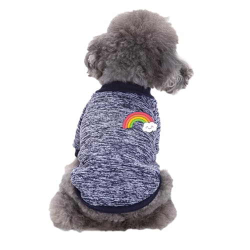 Hunde Pullis,Haustier Pullover,Haustierkleidung Katze,Sweater Hunde, Ultra weiche thermische Winter warme Welpen Sweatshirt,Strickpullover Kleidung,Marine2,XS Hunde Pullis,Haustier Pullover,Haustierkleidung Katze,Sweater Hunde, Ultra weiche thermische Winter warme Welpen Sweatshirt,Strickpullover Kleidung,Marine2,XS von DAIHAN