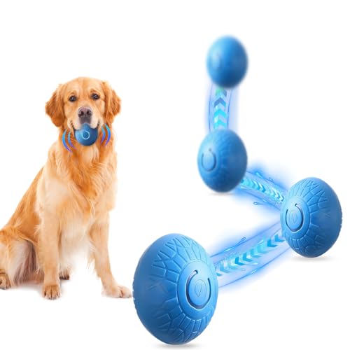 DAILINK Interaktiver Ball für Hunde, wiederaufladbar, 67 cm, Spielzeugball für Hunde, mit LED, schwimmend, langlebig, hoher Rückprall für Welpen, klein und mittelgroß DAILINK Interaktiver Ball für Hunde, wiederaufladbar, 67 cm, Spielzeugball für Hunde, mit LED, schwimmend, langlebig, hoher Rückprall für Welpen, klein und mittelgroß von DAILINK