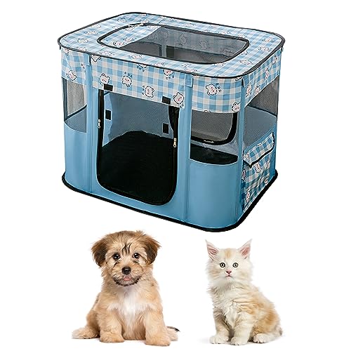 Faltbarer tragbarer Haustier-/Hunde-Laufstall mit faltbarer Schüssel, Haustier-Übungsstall, Zelte, Hundehütte, Spielplatz für Welpen, Hunde/Kätzchen, Katze, drinnen und draußen, Reisen, Camping, 70 x Faltbarer tragbarer Haustier-/Hunde-Laufstall mit faltbarer Schüssel, Haustier-Übungsstall, Zelte, Hundehütte, Spielplatz für Welpen, Hunde/Kätzchen, Katze, drinnen und draußen, Reisen, Camping, 70 x von DAILJMON
