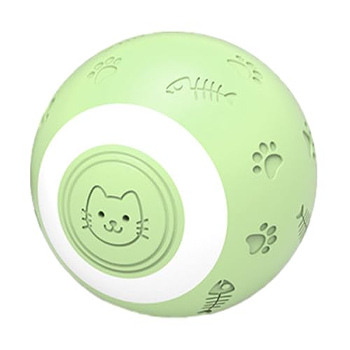 Interaktives Hundeballspielzeug, USB-Ladeball für Hunde mit LED-Licht, langlebiges Haustierballspielzeug, Haustierrollball mit integriertem Bewegungssensor, langlebiger Hunderollball für die Tierhand von DALYNN