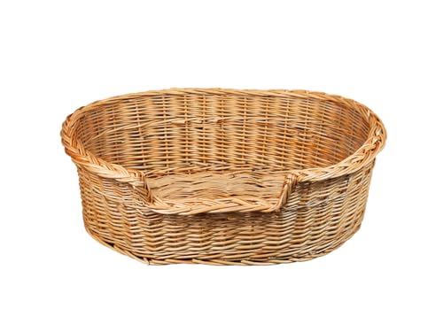 DAMIAN WIKLINA NATURALNE PRODUKTY Z DREWNA I WIKLINY Hundebett – Katzenbett – Hundeliege – Katzenliege – Katzenkorb – Hundekorb aus Weide – Hundekörbchen – BTH 51x34x12/16 cm – Kein Kissen DAMIAN WIKLINA NATURALNE PRODUKTY Z DREWNA I WIKLINY Hundebett – Katzenbett – Hundeliege – Katzenliege – Katzenkorb – Hundekorb aus Weide – Hundekörbchen – BTH 51x34x12/16 cm – Kein Kissen von Damian-Wiklina