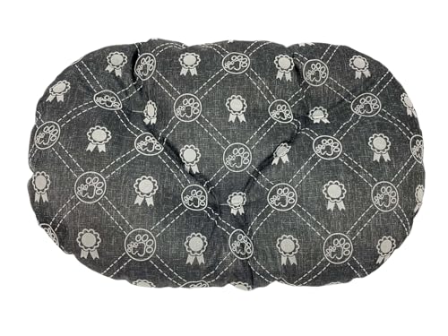 Hundekissen – Katzenkissen – ovale Größe 70 x 48 cm dunkelgrau Farbe – Hundebett – Katzenbett – Katzenmatte – Matratze für Hunde oder Katze – Waschbar – Ideal für Transportkörbe oder Tierbetten Hundekissen – Katzenkissen – ovale Größe 70 x 48 cm dunkelgrau Farbe – Hundebett – Katzenbett – Katzenmatte – Matratze für Hunde oder Katze – Waschbar – Ideal für Transportkörbe oder Tierbetten von Damian-Wiklina