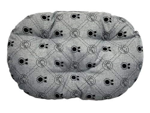 Hundekissen – Katzenkissen – ovale Größe 70 x 48 cm hellgrau Farbe – Hundebett – Katzenbett – Katzenmatte – Matratze für Hunde oder Katze – Waschbar – Ideal für Transportkörbe oder Tierbetten Hundekissen – Katzenkissen – ovale Größe 70 x 48 cm hellgrau Farbe – Hundebett – Katzenbett – Katzenmatte – Matratze für Hunde oder Katze – Waschbar – Ideal für Transportkörbe oder Tierbetten von Damian-Wiklina