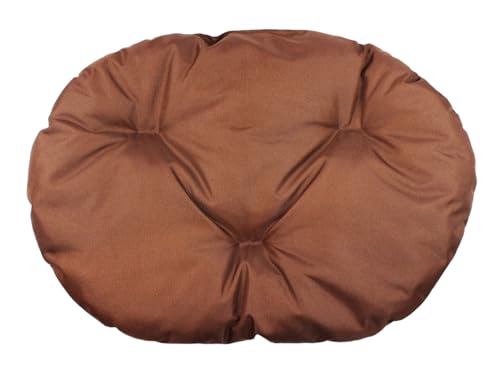 Hundekissen – Katzenkissen – ovale Größe 80 x 58 cm braune Farbe – Hundebett – Katzenbett – Katzenmatte – Matratze für Hunde oder Katze – Waschbar – Ideal für Transportkörbe oder Tierbetten Hundekissen – Katzenkissen – ovale Größe 80 x 58 cm braune Farbe – Hundebett – Katzenbett – Katzenmatte – Matratze für Hunde oder Katze – Waschbar – Ideal für Transportkörbe oder Tierbetten von Damian-Wiklina